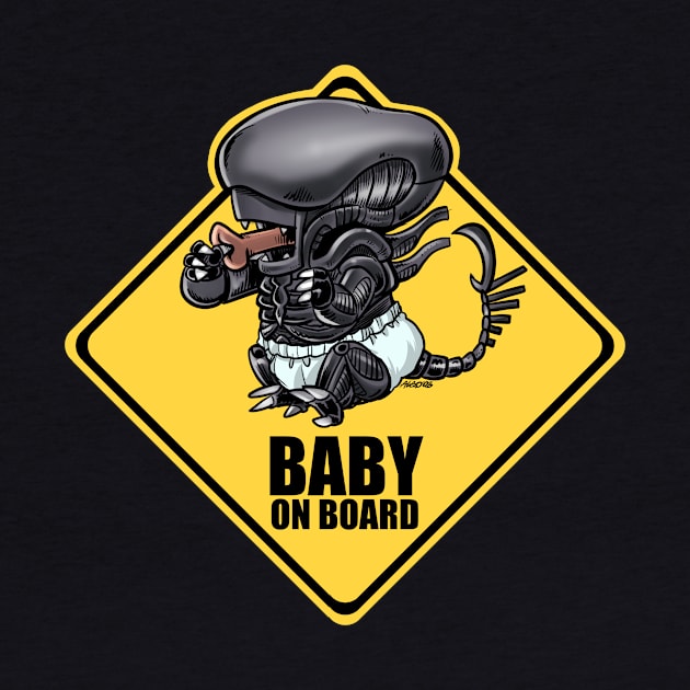 Baby on board by Albo